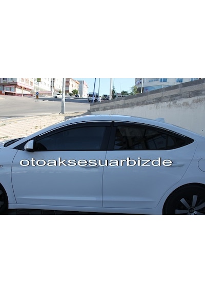 Hyundai Elantra Mügen Cam Rüzgarlığı 2015-2020 Arası Nikelajl . N11.13220