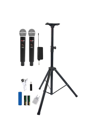 Lastvoice Ample-12set 800w 12 İnç Aktif Hoparlör Ve Mikrofon Ses Sistemi Seti