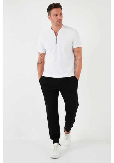 Buratti Pamuklu Regular Fit Yarım Fermuarlı Kolej Yaka 3'Lü Paket Erkek T Shirt 5902653S3 Siyah-Beyaz-Lacivert Buratti Pamuklu Regular Fit Yarım Fermuarlı Kolej Yaka 3'Lü Paket Erkek T Shirt 5902653S3 Siyah-Beyaz-Lacivert