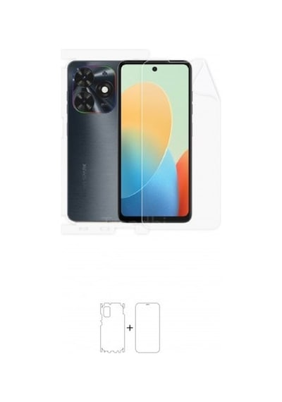 Tecno Spark Go 2024 Ön, Arka Ve Yan 360 Derece Tam Kaplama Poliüretan Film