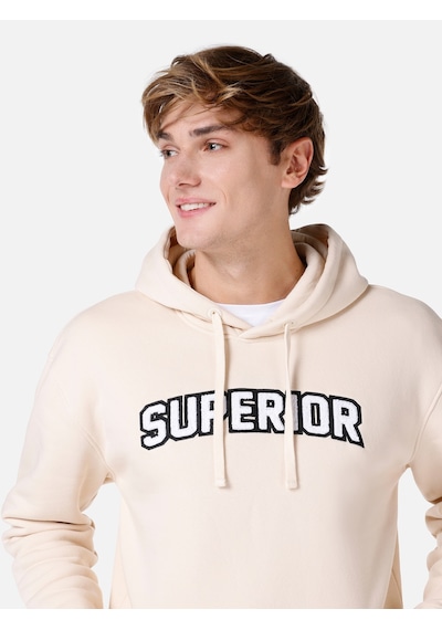 Colin's Colins Normal Kesim Kapüşonlu Baskılı Bej Erkek Sweatshirt Cl1066840 Bej