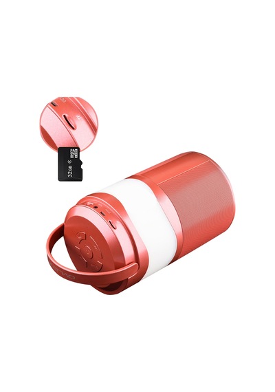 Thentech Taşınabilir Akıllı Bluetooth Müzik Hoparlörü Dahili 1800mah Batarya 5w Hoparlör Siyah
