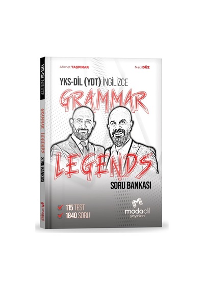 Modadil Yksdil Ydt - Grammar Legends - Soru Bankası Modadil Yayınları