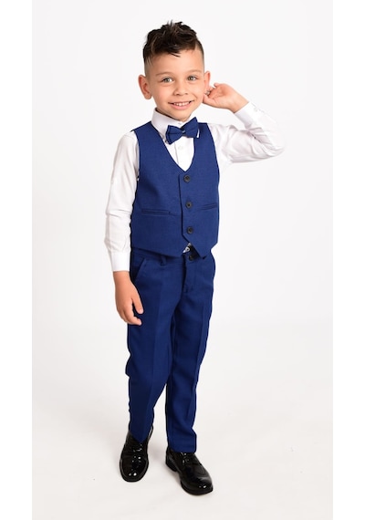 Mnk Baby & Kids Yelekli Erkek Çocuk Takım Elbise Mnk Baby & Kids Yelekli Erkek Çocuk Takım Elbise