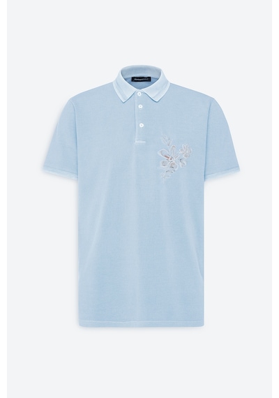 AC&Co / Altınyıldız Classics Erkek A.ındıgo Slim Fit Dar Kesim %100 Pamuk Baskılı Polo Yaka Tişört A.ındıgo AC&Co / Altınyıldız Classics Erkek A.ındıgo Slim Fit Dar Kesim %100 Pamuk Baskılı Polo Yaka Tişört A.ındıgo