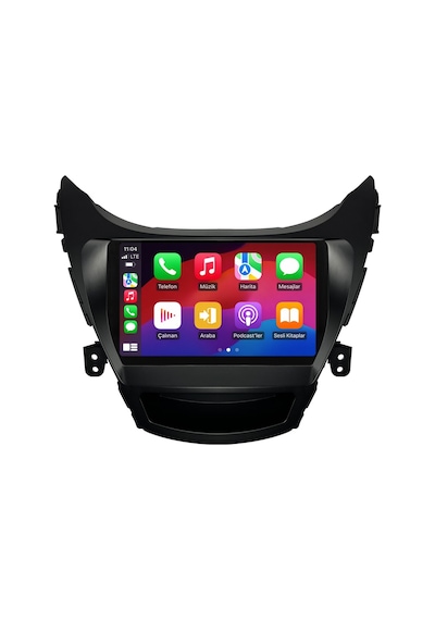 Hyundai Elantra 2011-2013 Android Multimedya Carplay Android Auto Navigasyon Kameralı 6gb Ram 64gb 9"