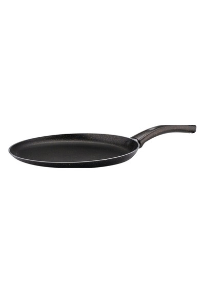 32 Cm Granit Krep Tavası - Siyah Siyah