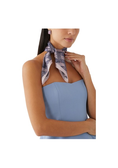 Kurt Geiger Bandana Scarf, Çok Yönlü Ve Şık Kadın Fuları Mor