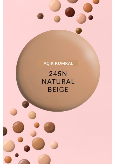 Make Up + Care 3ü 1 Arada Mat Serum Fondöten 30 Ml. 245n Natural Beige 0