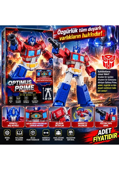 75310 Figür Transformers Generatıon One Serıes Optımus Prime20cm