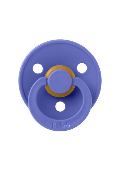 Bibs Colour Kauçuk Emzik - Grape 6-18 Ay