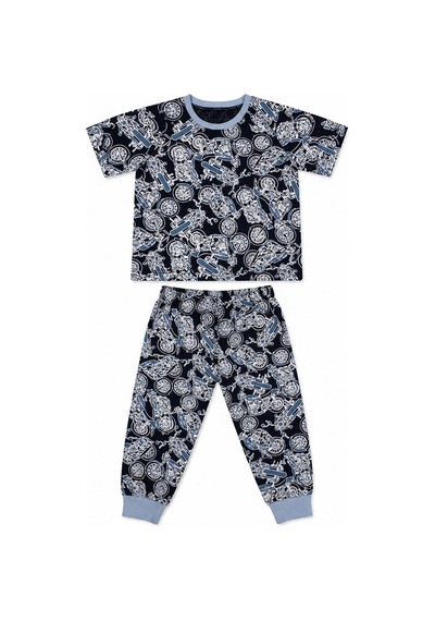 Siparisbox 2-3 Yaş Erkek Çocuk Pijama Takımı Çok Rekli