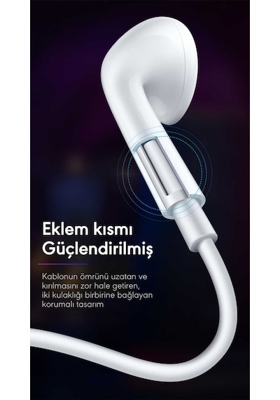 Mcdodo HP-6070 Mikrofonlu Type-C Kulak İçi Kulaklık