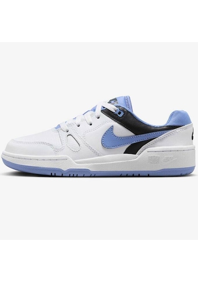 Nike Full Force Lo Gs Leather Unisex Sneaker Mavi Swoosh Hakiki Deri Günlük Spor Ayakkabı Beyaz Beyaz Nike Full Force Lo Gs Leather Unisex Sneaker Mavi Swoosh Hakiki Deri Günlük Spor Ayakkabı Beyaz Beyaz