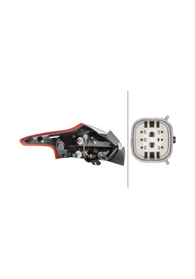 Ford Focus Hb 2015- Üzeri Depo Led Sağ Stop Lambası F1Eb 13404 Cf