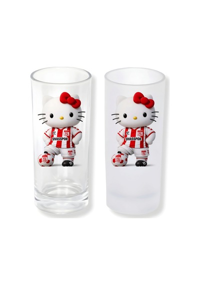 Sivasspor Hello Kitty Buzlu Ya Da Buzsuz Seçenekleriyle Rakı Bardağı