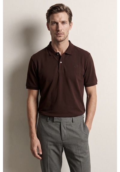 D'S Damat Ds Damat Regular Fit Pas %100 Pamuklu Uzun Ömürlü Kıvrılmaz Polo Yaka Nakışlı T-shirt 4hc14ort51000 Ps1