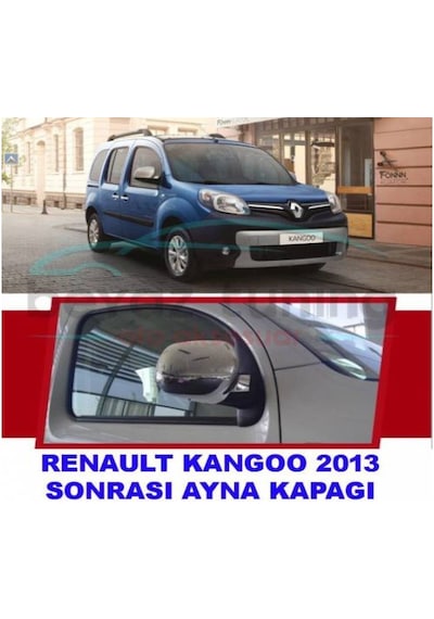 Reanult Kangoo Krom Ayna Kapağı 2013 Sonrası Sağ Sol 2 Parça