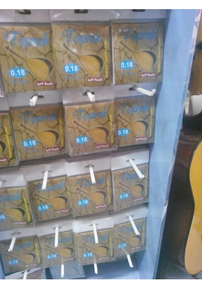 Toprak Kst-01 Kısa Sap Saz için 10 Takım Tel Seti