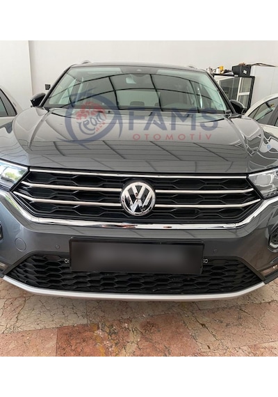 VW T-Roc Krom Ön Panjur 4 parça 2017-2021 Arası P.Çelik