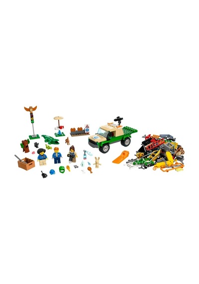 LEGO® City 60353 Vahşi Hayvan Kurtarma Görevleri 246 Parça