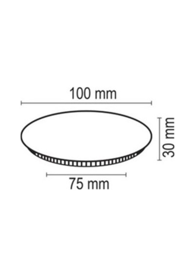 10W Yüksek Lümen Led Panel Armatür Beyaz