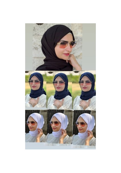 Aldaıyr 7 Krep Şal 180x70 Çok Renkli0708