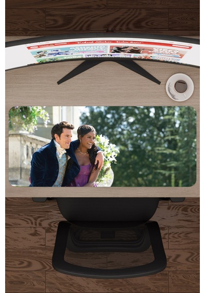Bridgerton V3 70x30 Xl Gaming Kauçuk Kaymaz Taban Mouse Pad Fare Altlığı