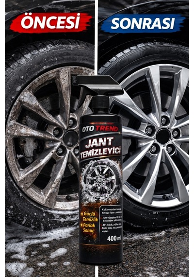 Ototrend Oto Trend Motor Ve Jant Temizleyici Sprey 400 Ml Güçlü Temizlik, Parlak Sonuç, Oto Bakım Ürünü