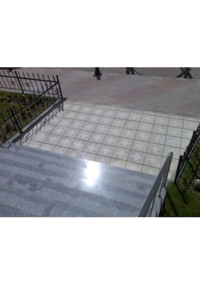Plastik Parke Taşı Kalıbı Tretuar Yıldız 3 Cm(10Ad)