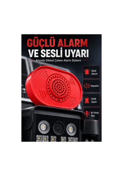 4 Farklı Kamera Modülü İle Aynı Anda Daha Geniş Alanları Görüntüleyebilen Akıllı Güvenlik Sistemi Çok Renkli