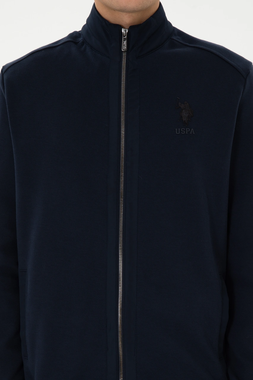 U.s. Polo Assn. Erkek Lacivert Hırka Örme 50309988-vr033 Lacivert