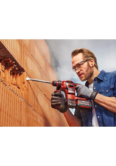Einhell 3-parça Sds Plus Murç Seti Sivri, 20 Mm Düz Ve 40 Mm Spatula, Dayanıklı 40cr Çelikten Üretilmiş - 49247200