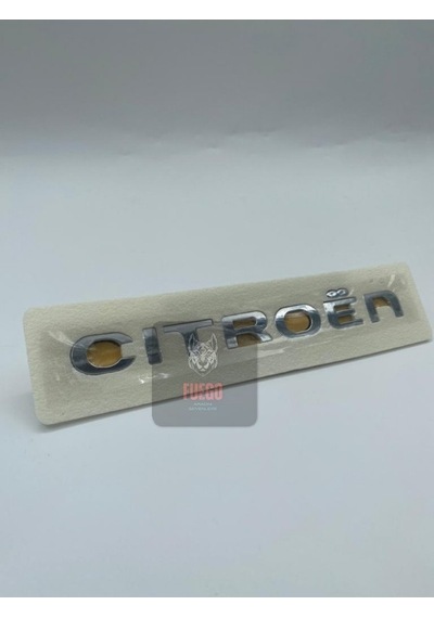 Citroen Ve C4 Ve E-hdi Bagaj Yazısı Seti 3'lü Paket