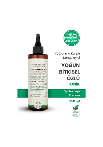 Botanica Comfort Siyah Aronya Üzümü Özlü Sebum Dengeleyici ve Yağlanma Karşıtı Tonik 250 ML