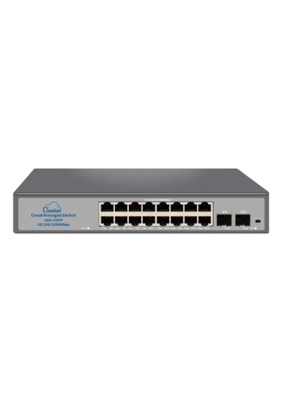 Nova Nvc-hıs2116g2s 16 Port Full Giga Cloud Non Poe Ethernet Switch