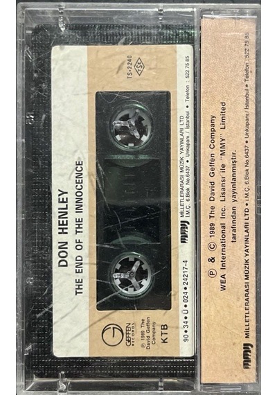 Plak Değildir Kaset Tir Kaset Don Henley The End Of The Innocen