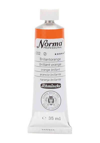 Schmincke Norma Profesyonel Yağlı Boya 35 ML 302 Brilliant Orange