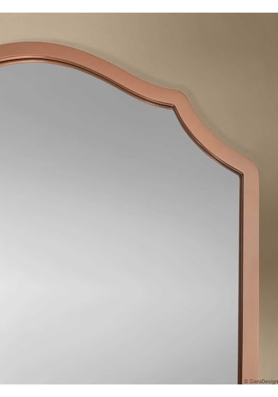 Tr Asimetrik Duvar Aynası/düzensiz Dekor Ayna/banyo Aynası/konsol Aynası Bronz 60 X 80 Genel