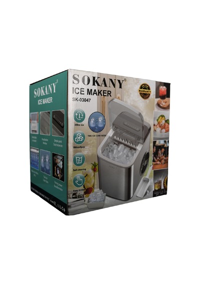 Sokany SK-03047 Hızlı Buz Üreten Bullet Buz Makinesi