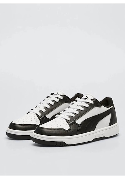 Puma Reb-l Jr Beyaz Siyah Kadın Sneaker 398993-01 Beyaz Siyah
