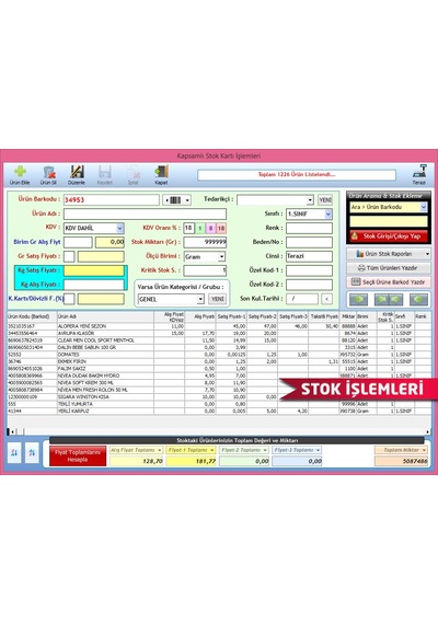 Demirsoft Terazili Satış Sistemi Cas Sw