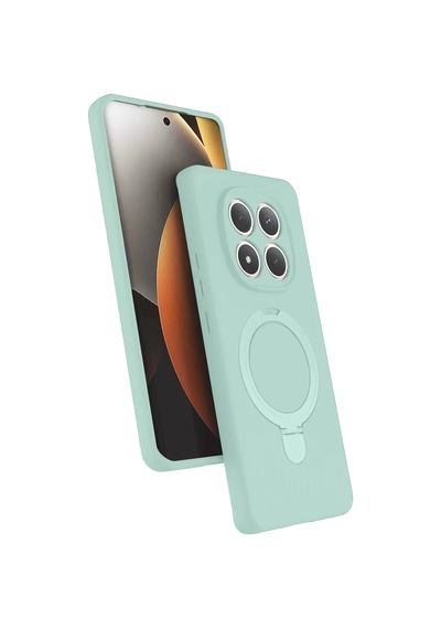 Sh Xiaomi Redmi Note 15 4g Regal Magsafe Standlı Kapak - Su Yeşili Najmaddin