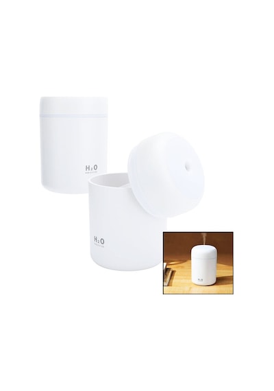 Dempower Dp-315b Xt-058 Klasik 300ml H2o Mini Usb Şarj& Işıklı Hava Nemlendirici &buhar Makine &koku Giderici 100