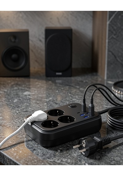 4 Prizli Usb Ve Type-c Uzatma Kablosu Termal Korumalı Model 0