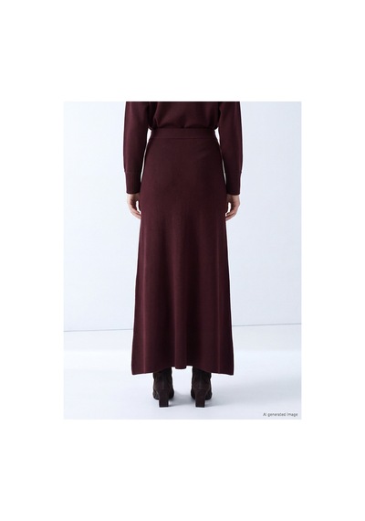Lc Waikiki Nevavm Farkıyla Lcw Modest Bordo Triko Düz Uzun Kadın Etek Bordo - 931525520 Bordo Lc Waikiki Nevavm Farkıyla Lcw Modest Bordo Triko Düz Uzun Kadın Etek Bordo - 931525520 Bordo