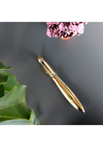 Hometarz Mermer Desenli Modern Gold Meyve Soyacak Çift Yönlü