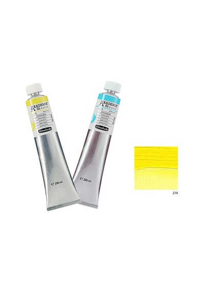 Schmincke Akademie Yağlı Boya 200 ML - Primary Yellow 218