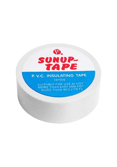 Sn-27924 Beyaz 0.13x18mm İzole Pvc Elektrik Yalıtım Bant 5 Li Paket 1 Adet