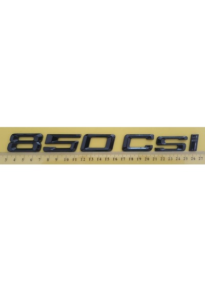 Bmw Uyumlu 850 Csi Siyah Yazı
